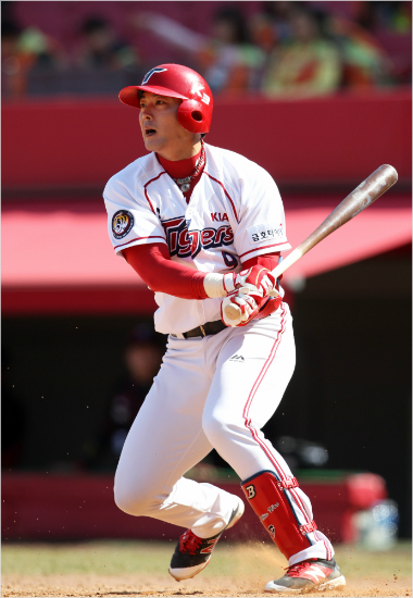 24일구단을통해15년현역생활을마무리하는KIA김민우.(자료사진=KIA)