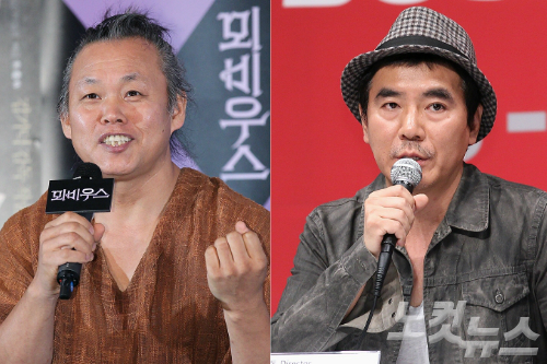김기덕감독(왼쪽)과김지운감독(사진=자료사진/노컷뉴스)