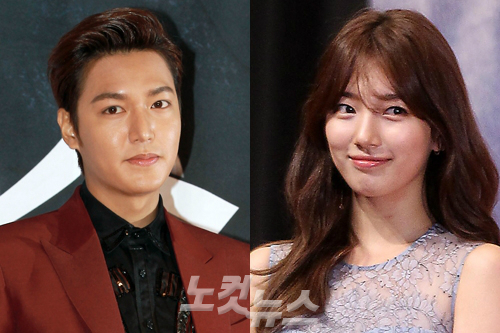 이민호(왼쪽),수지(자료사진)
