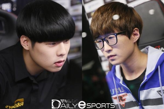 문호준(왼쪽)과 유영혁.