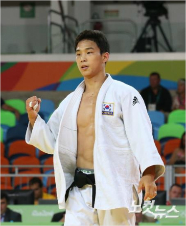 유도남자66kg이하급의안바울(리우데자네이루=올림픽사진공동취재단)