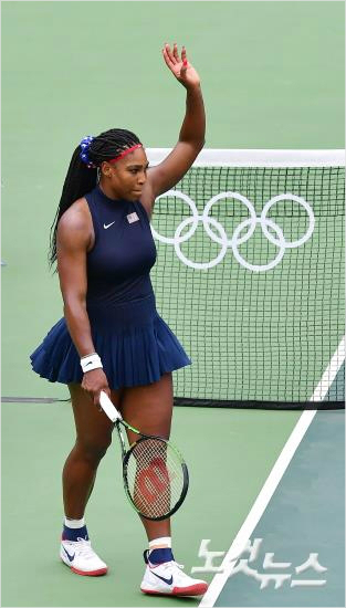 세레나윌리엄스.(리우데자네이루(브라질)=올림픽사진공동취재단)