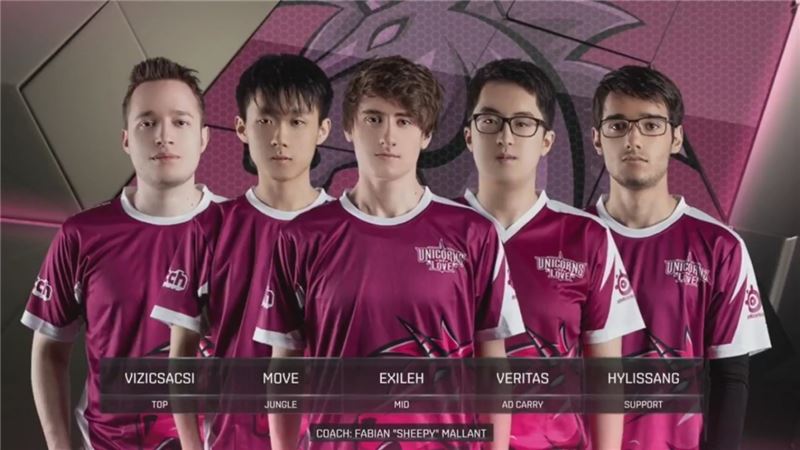 유니콘스 오브 러브 선수들(사진=lol.esportswikis.com 발췌).