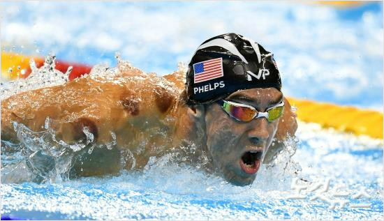 마이클펠프스.(올림픽사진공동취재단)