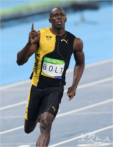 우사인볼트(올림픽사진공동취재단)