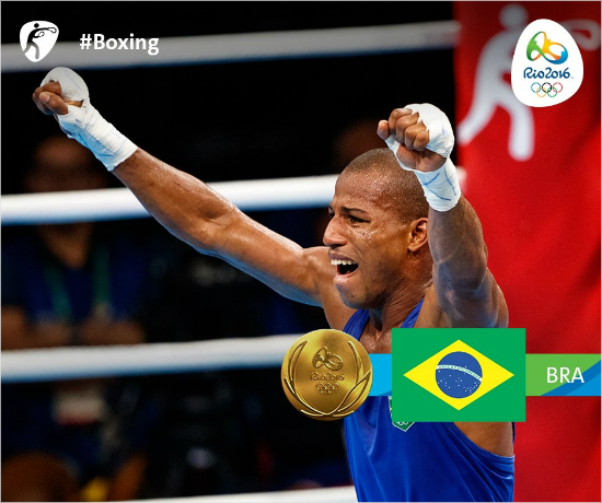 롭슨콘세이상.(사진=리우올림픽공식트위터)