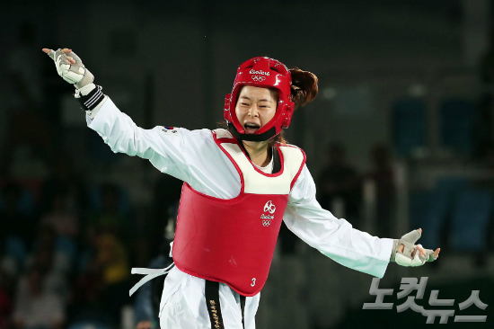 '2016리우올림픽'태권도여자67k급금메달리스트오혜리.(올림픽사진공동취재단)