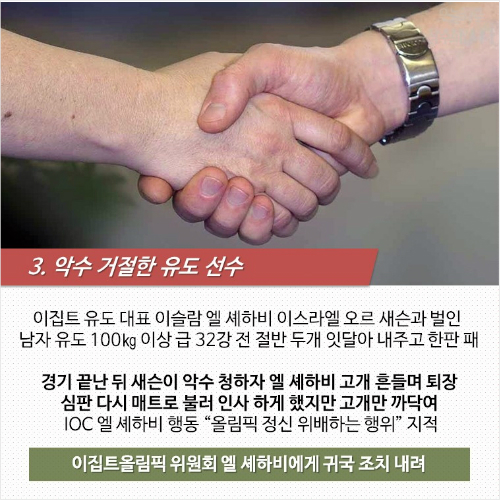 이게 웬 망신? 리우 올림픽, 불미스러운 장면 Top5