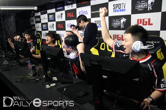 2016년 5월 한국에서 개최된 CS:GO 아시아 마이너 대회.