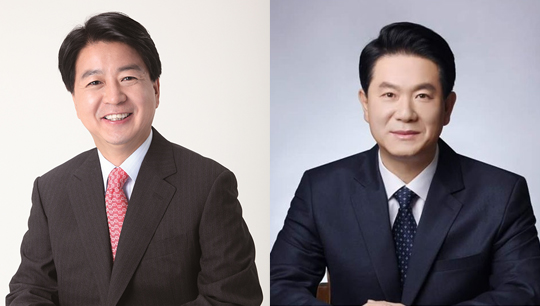 확률형 아이템 정보공개 입법을 추진 중인 노웅래 의원(왼쪽)과 이동섭 의원.(사진출처=공식 블로그)