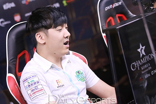 진에어 그린윙스의 정글러 '윙드' 박태진.