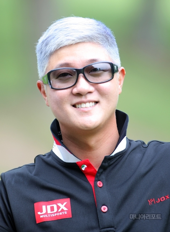 8일한국오픈1라운드에나선허인회.천안=조원범기자