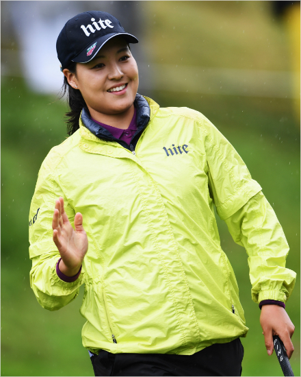 전인지는올시즌자신의미국여자프로골프(LPGA)투어첫우승을마지막메이저대회인'에비앙챔피언십'에서21언더파의놀라운성적으로거머쥐었다.(사진=LPGA)