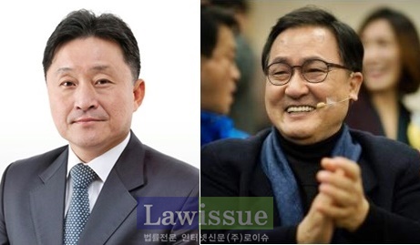 (사진왼쪽부터)최인호 최고위원, 유영민 해운대갑위원장.