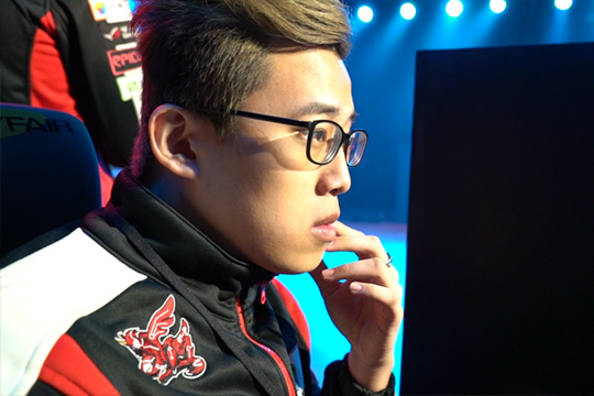 ahq e스포츠 클럽의 톱 라이너 'Ziv' 첸 이. (사진=ahq e스포츠 클럽 공식 홈페이지 발췌)