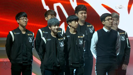 락스 타이거즈. (사진=OGN 중계 캡처)