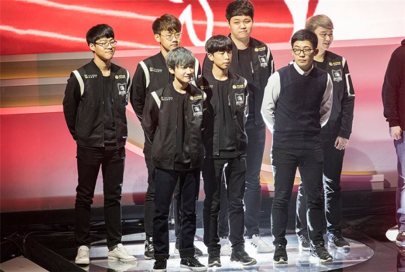 한국 지역 1위로 롤드컵에 출전한 락스 타이거즈.