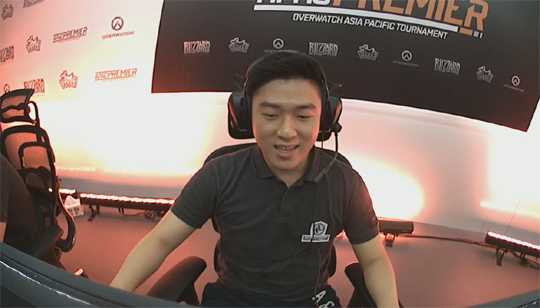 루나틱 하이 류제홍.(사진=APAC 프리미어 중계 캡처)