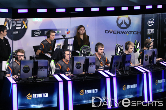 '오버워치의 중심에서 주모를 외치다' 러너웨이, 리유나이티드 학살하며 첫 승