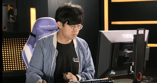 골든어택 1팀의 '크라니시' 백학준. (사진=VSL 중계 캡처)