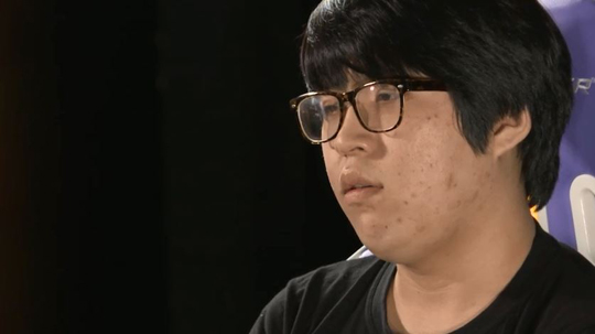 뉴니크의 '저글링' 정찬우. (사진=VSL 중계 캡처)