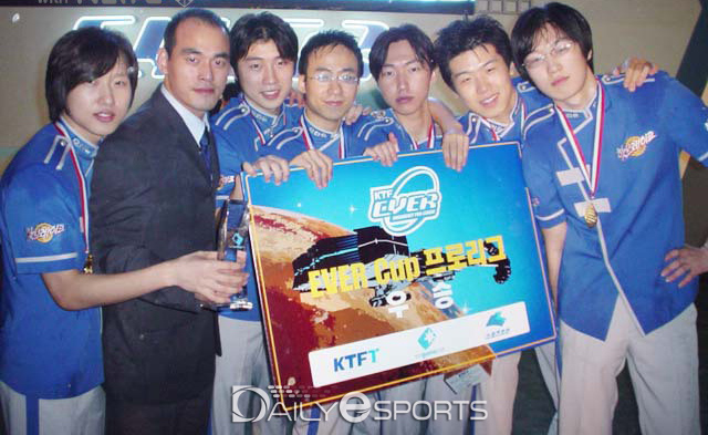초대 우승팀 동양 오리온.