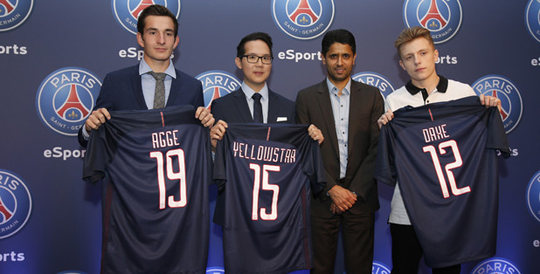 e스포츠 팀 창단을 공식적으로 발표한 파리 생제르맹.(사진=PSG 공식 홈페이지 발췌)
