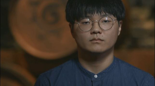 B조 승자전 진출에 성공한 '천수' 김천수. (사진=HWC 중계 캡처)