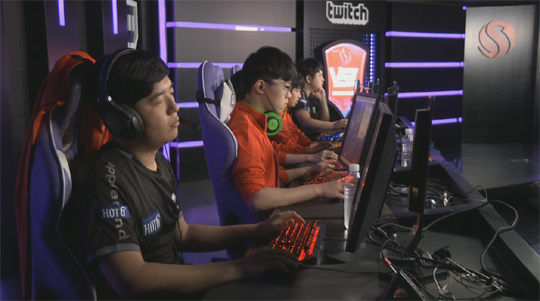 인트로를 압살한 MVP 프로젝트.(사진=VSL 중계 캡처)