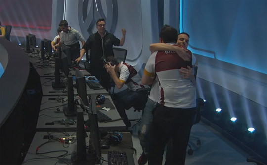 스페인 대표팀.(사진=오버워치 월드컵 중계 캡처)