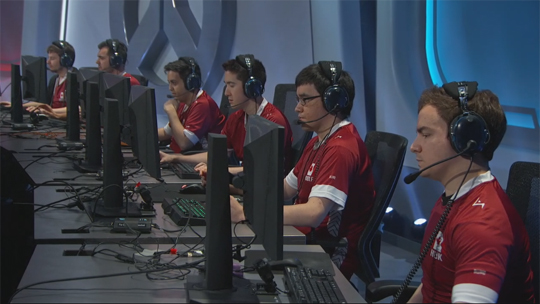 캐나다 대표팀.(사진=오버워치 월드컵 중계 캡처)