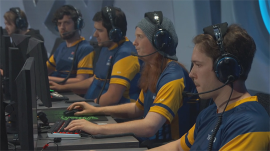 호주 대표팀.(사진=오버워치 월드컵 중계 캡처)