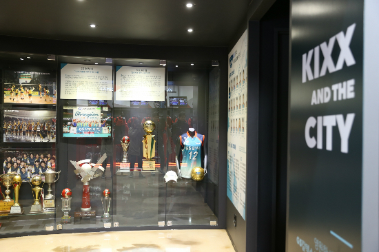 FC서울팬파크에마련된GS칼텍스특별전시관(사진=GS칼텍스제공)