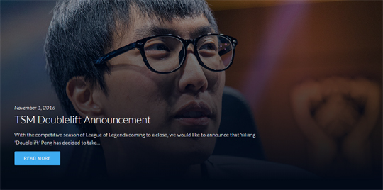휴식을 결정한 일리앙 펭.(사진=TSM 홈페이지 발췌)