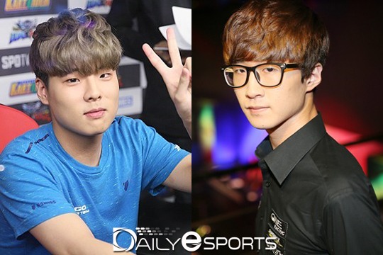 문호준(왼쪽)과 유영혁.