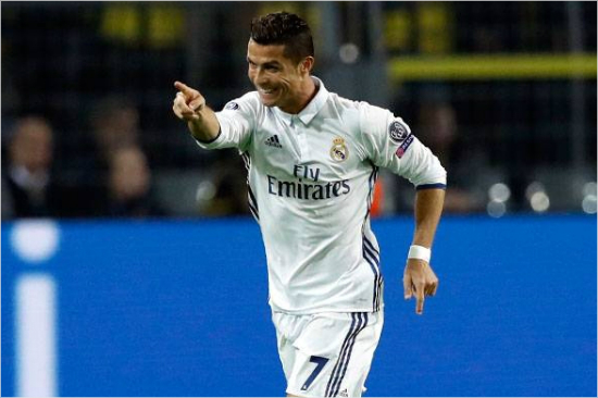 크리스티아누호날두.(사진=레알마드리드트위터)