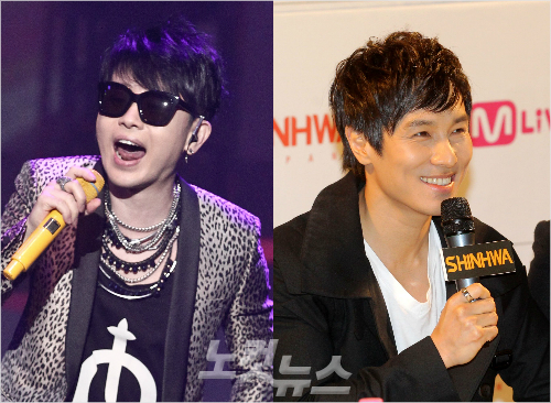 가수이승환과신화멤버김동완.(사진=자료사진)