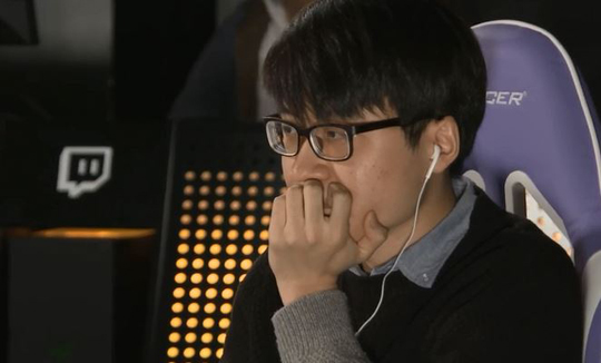 오버로드의 '포시아' 이동재. (사진=VSL 중계 캡처)