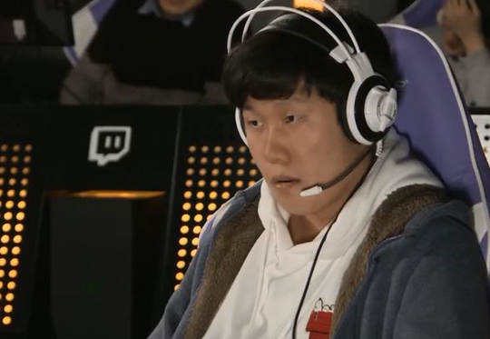 오버로드의 '파이어' 경동혁. (사진=VSL 중계 캡처)