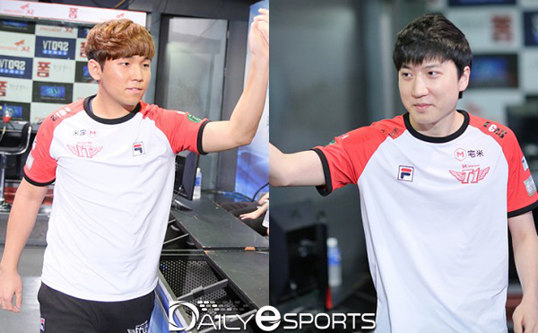 박령우(왼쪽)와 이신형.