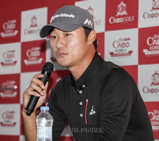 마관우가3라운드후공식인터뷰에나섰다.보성=손진현객원기자