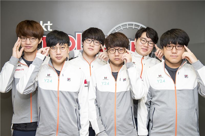 kt 롤스터, 시력보호 안경 협찬 받는다