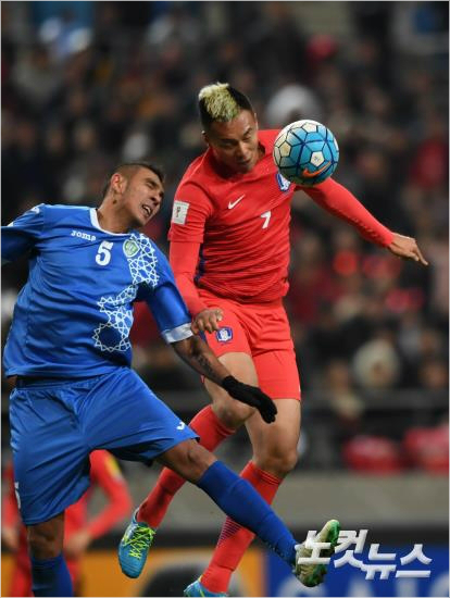 플랜B로나서맹활약한김신욱.(이한형기자)