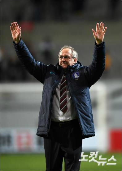 울리슈틸리케감독.(이한형기자)