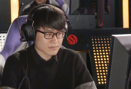 오버로드의 '포시아' 이동재. (사진=VSL 중계 캡처)