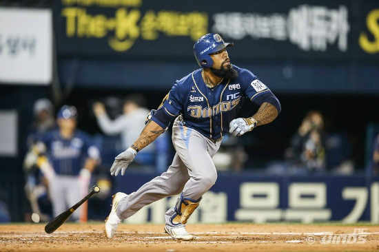 NC다이노스에서3시즌활약한에릭테임즈(사진=NC제공)