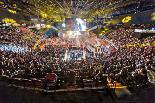 엄청난 인기를 자랑하는 콜 오브 듀티 대회.(사진=플레이스테이션 트위터 발췌)