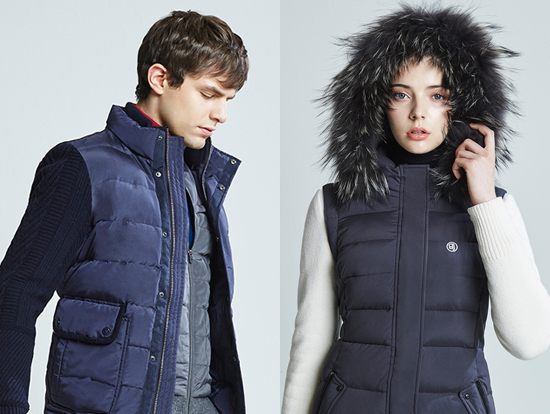 벤제프소매니트다운점퍼.사진=벤제프