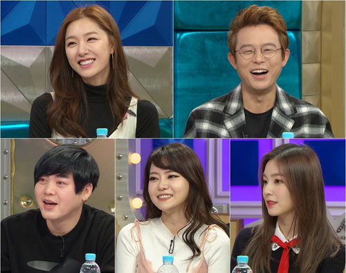 '라스' 서지혜-토니안-문희준-서유리-아이린, '헤비멘탈' 특집!