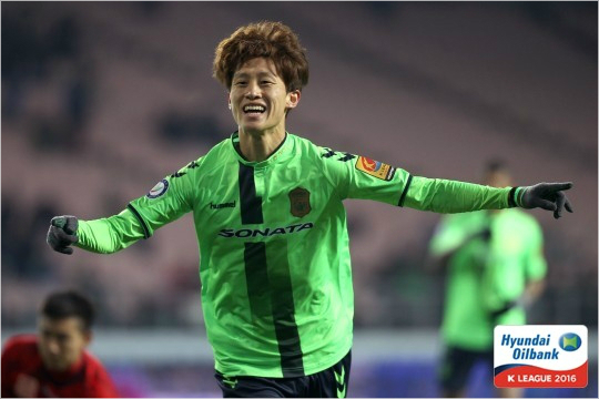 유럽진출을노리는이재성.(사진=한국프로축구연맹제공)